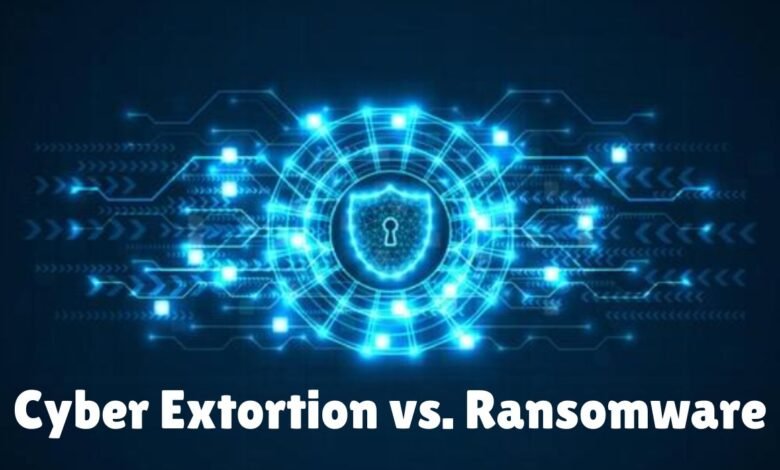 Cyber Extortion vs. Ransomware